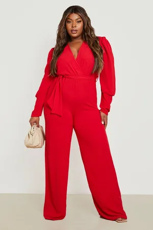 Jumpsuit rød on sale