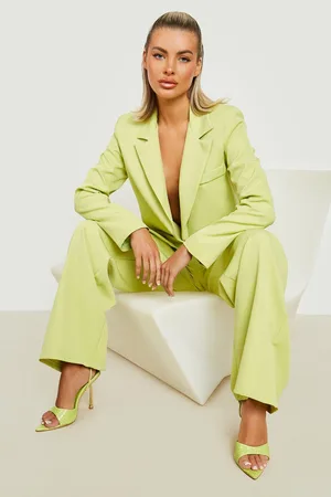Boohoo Tailored Wide Leg Trousers