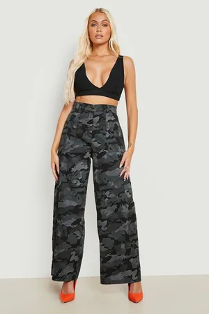 Boohoo Rib Plunge Bralet