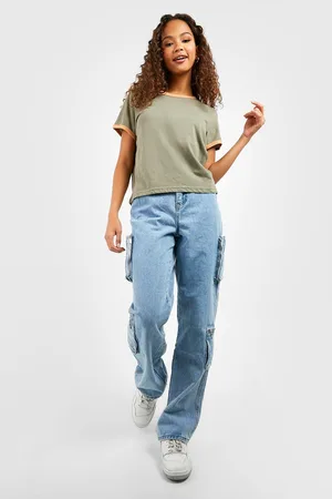 Boohoo Ringer Crew Neck T-shirt