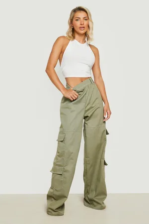 Boohoo Slinky Halter Racer Crop Top