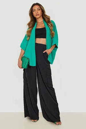 Boohoo Crepe Kimono