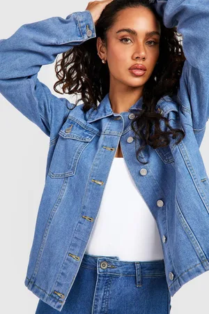 Boohoo Boxy Fit Denim Jacket