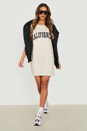 Boohoo California T-shirt Dress