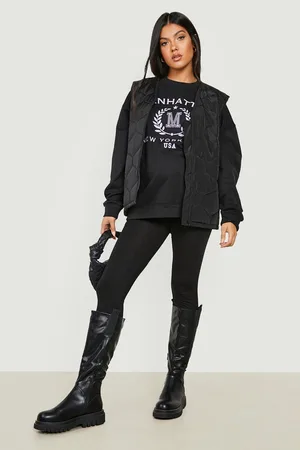Boohoo Maternity Manhattan Oversized Sweatshirt