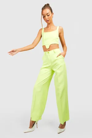 Boohoo Tailored Wide Leg Trousers