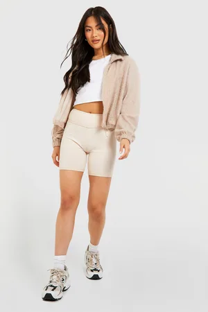 Boohoo Borg Toggle Detail Zip Through