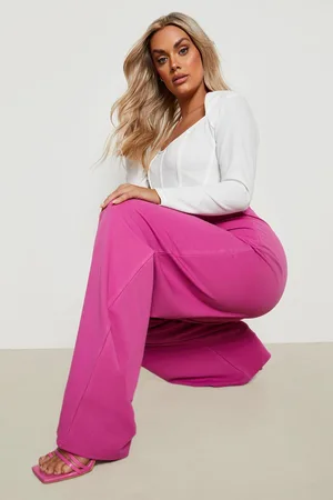 Boohoo Plus Tailored Suit Trousers