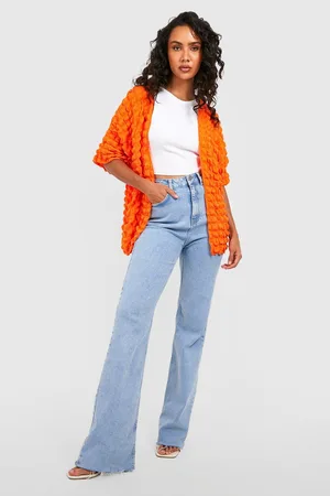 Boohoo Bubble Jersey Kimono