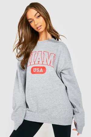 Boohoo Miami Oversized Sweater