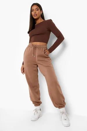 Boohoo Basic Long Sleeve Crew Neck Top
