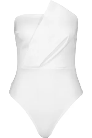 Boohoo Bandeau Wrap Detail Bodysuit