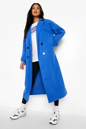 Boohoo Wool Look Longline Coat