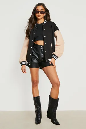Boohoo West Coast Varsity Bomber Jacket