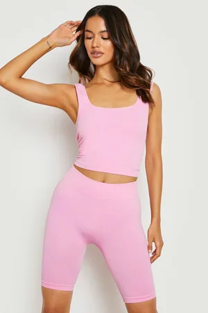 Boohoo Seamless Rib Cycling Short