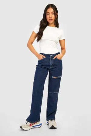 Boohoo Petite Basic Jersey Short Sleeve Bodysuit