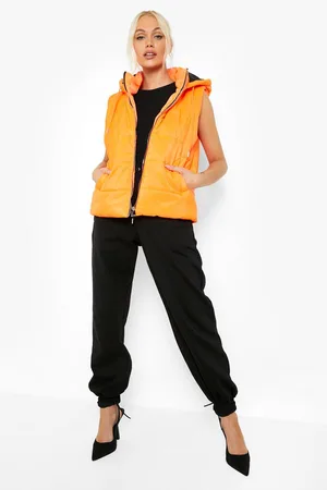 Boohoo Hooded Padded Gilet