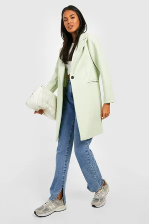 Boohoo Tailored Wool Look Coat