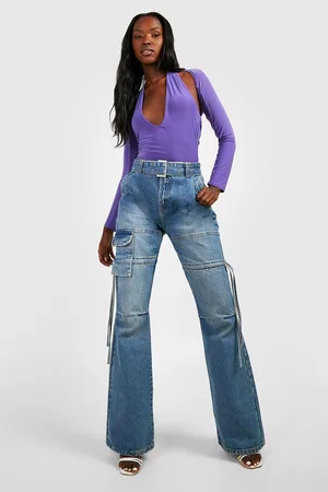 Boohoo Double Layer Slinky Cut Out Plunge Bodysuit