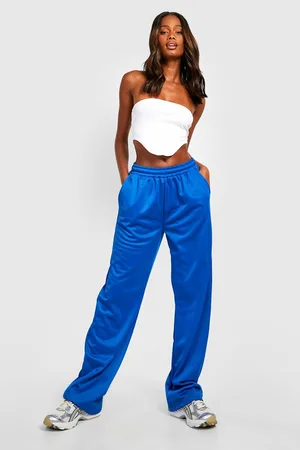 Boohoo Tricot Straight Leg Jogger