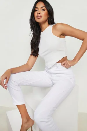 Boohoo Sculpting Seam Detail Skinny Jeans