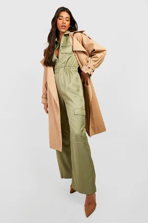 Boohoo Light Weight Cotton Twill Boiler Suit