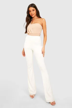 Boohoo One Shoulder Sleeveless Bodysuit