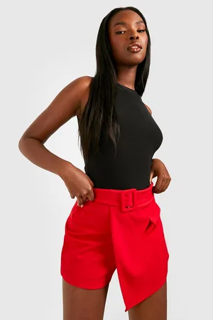 Boohoo Belted Wrap Skort