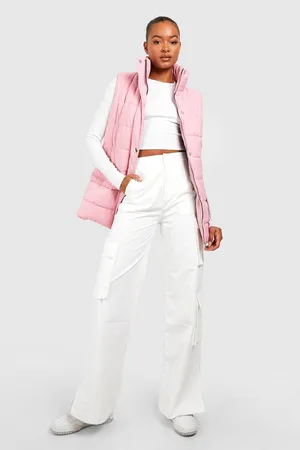 Boohoo Tall Zip Detail Funnel Neck Gilet