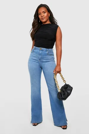 Boohoo Plus Slinky Ruched Bodysuit