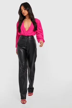 Boohoo Petite Chiffon Wrap Bodysuit