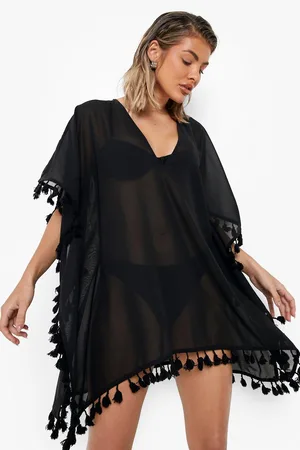 Boohoo Tassel Detail Beach Kaftan