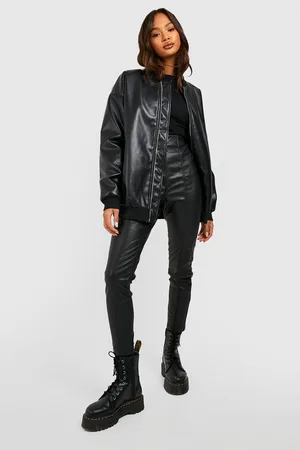 Boohoo Premium Super Stretch Leather Look Trousers