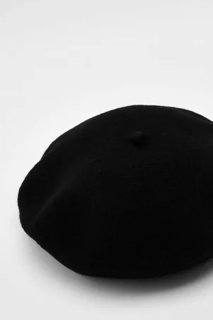 Boohoo Plain Wool Beret