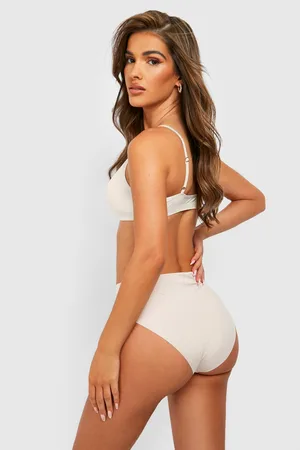 Boohoo 3 Pack No Vpl High Waisted Brief