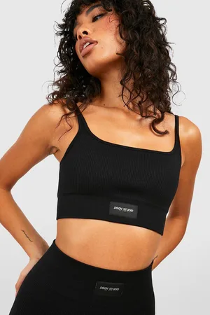 Boohoo Premium Seamless Rib Bra Top