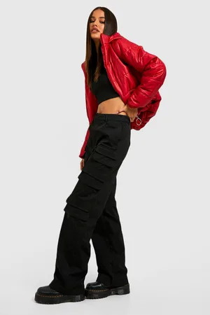 Boohoo Hooded Puffer Jacket