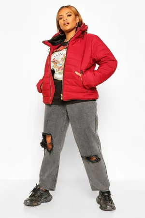 Boohoo Plus Short Puffer Coat
