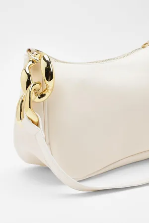 Boohoo Nylon Chain Shoulder Bag