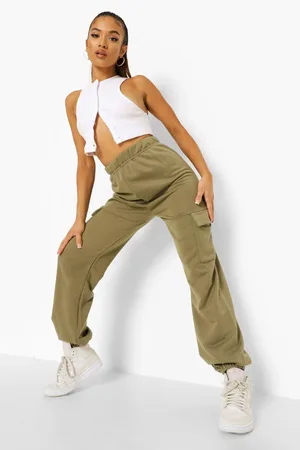 Boohoo Petite Cargo Pocket Joggers