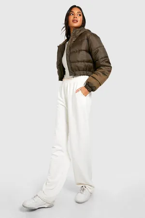 Boohoo Hooded Puffer Jacket