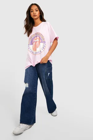 Boohoo Rolling Stones 1962 Oversized Band T-shirt