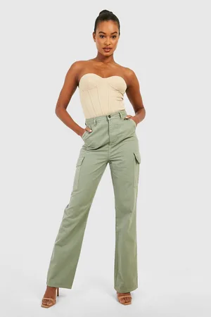 Boohoo Tall Seam Bandeau Longline Corset Top