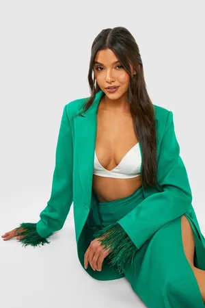 Boohoo Split Side Tailored Midaxi Skirt