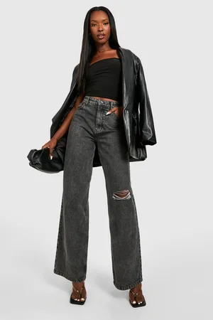 Boohoo Double Layer Slinky Boob Tube