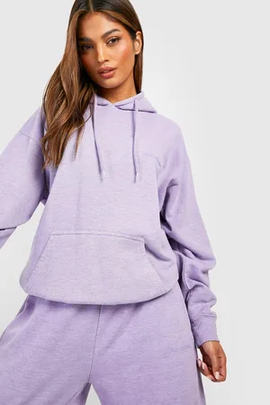 Boohoo Overdyed Embroidered Hooded Tracksuit