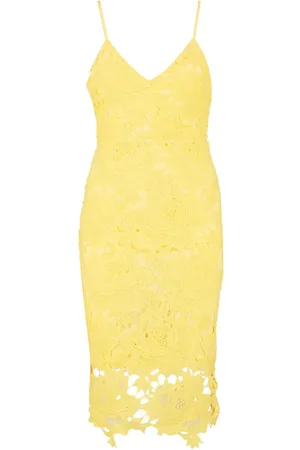 Boohoo Boutique Crochet Lace Strappy Midi Dress