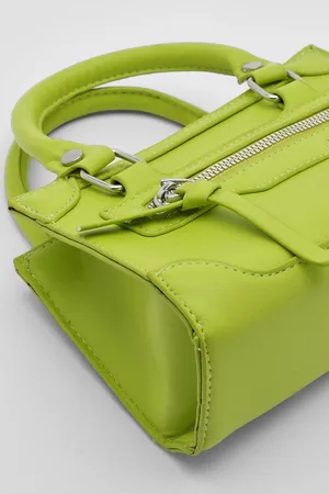 Boohoo Zip Front Mini Grab Bag