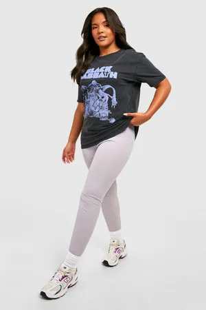Boohoo Plus Sabbath Band T-shirt