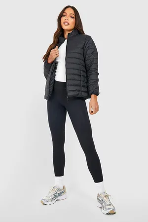 Boohoo Tall Funnel Neck Puffer Jacket